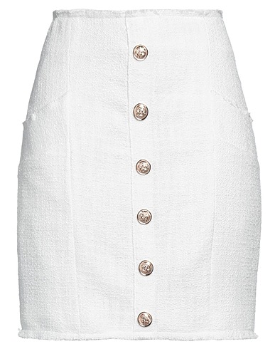 NO SECRETS Mini skirt White 100% Polyester