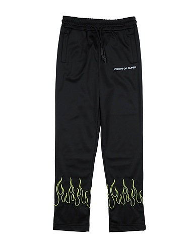 VISION OF SUPER Casual trouser Black 100% Polyester