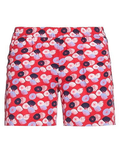T-JACKET by TONELLO Shorts & Bermuda Red 100% Cotton