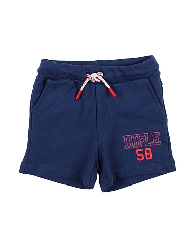 RIFLE Shorts & Bermuda Blue 100% Cotton
