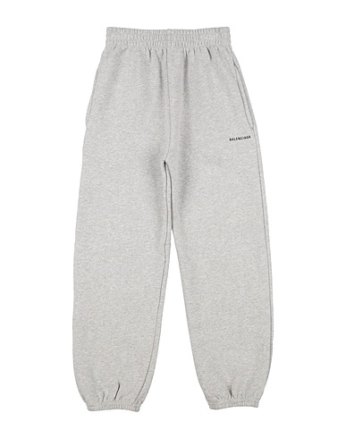 BALENCIAGA KIDS Casual pants Grey 100% Cotton