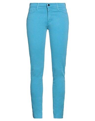 LUCKYLU  Milano Denim trousers Azure 98% Cotton, 2% Elastane