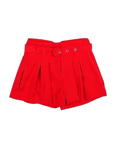 FUN & FUN Shorts & Bermuda Red 100% Polyester