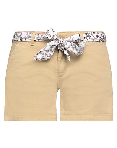LE TEMPS DES CERISES Shorts & Bermudas Sand 98% Baumwolle, 2% Elastan