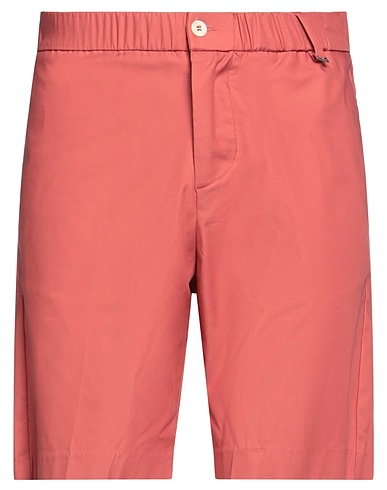 I'M BRIAN Shorts & Bermuda Brick red 71% Cotton, 26% Nylon, 3% Elastane