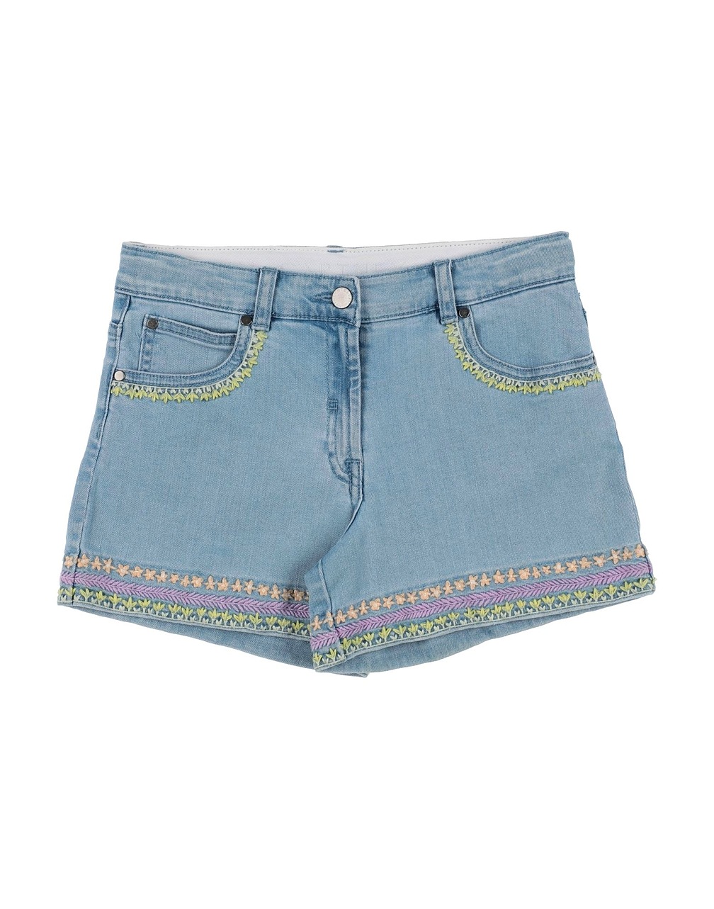 STELLA McCARTNEY KIDS - Shorts vaqueros