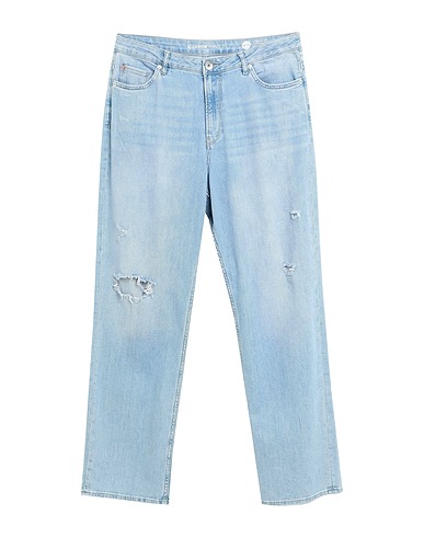 GARCIA Denim trousers Blue 74% Cotton, 25% Recycled cotton, 1% Elastane