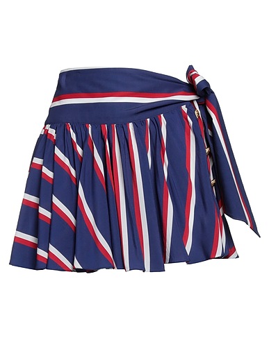 BALMAIN Mini skirt Navy blue 100% Viscose