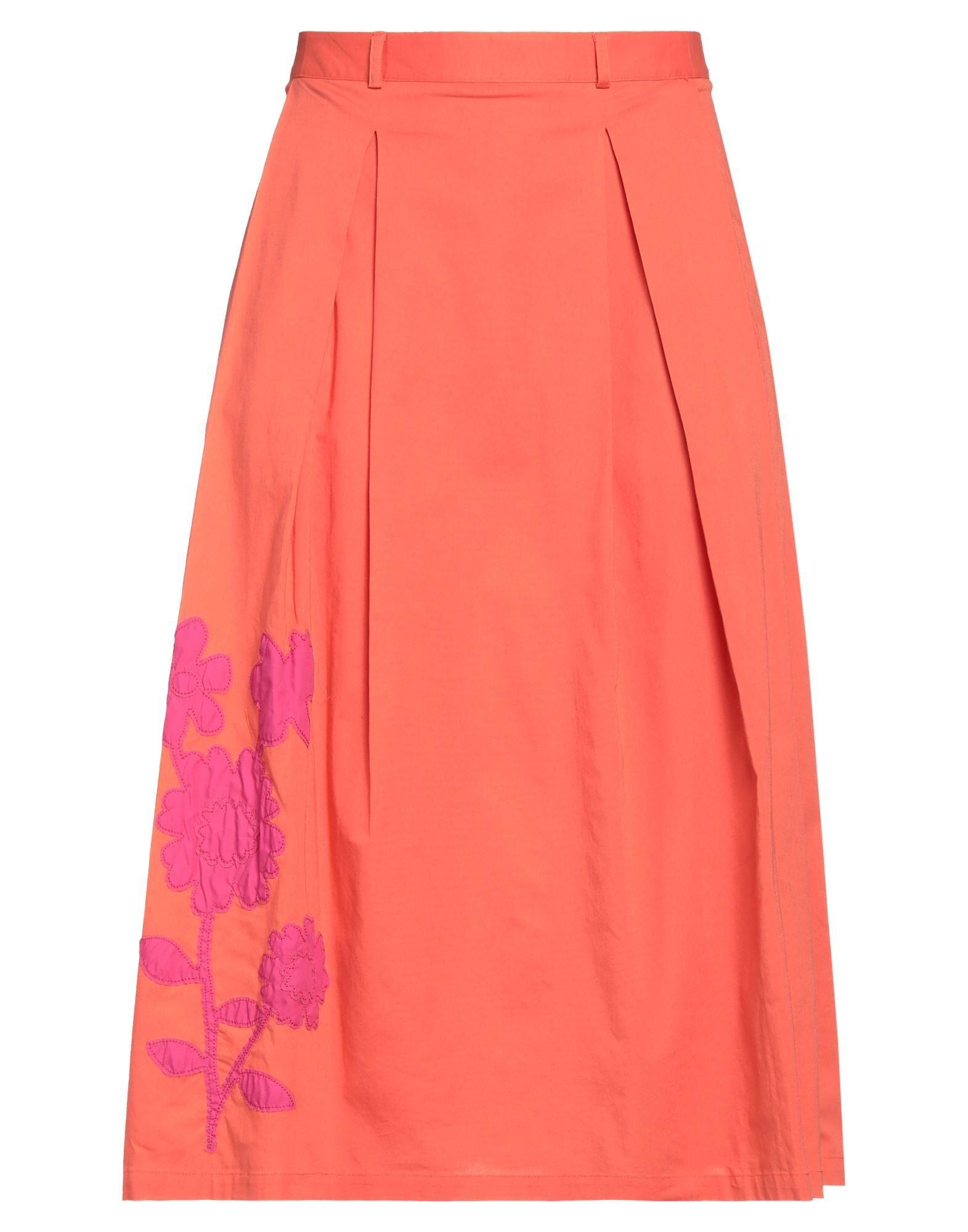 ROSÉ A POIS - Midi skirts