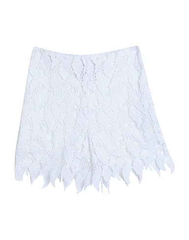 ERIKA CAVALLINI Shorts & Bermudas Weiß 100% Polyester