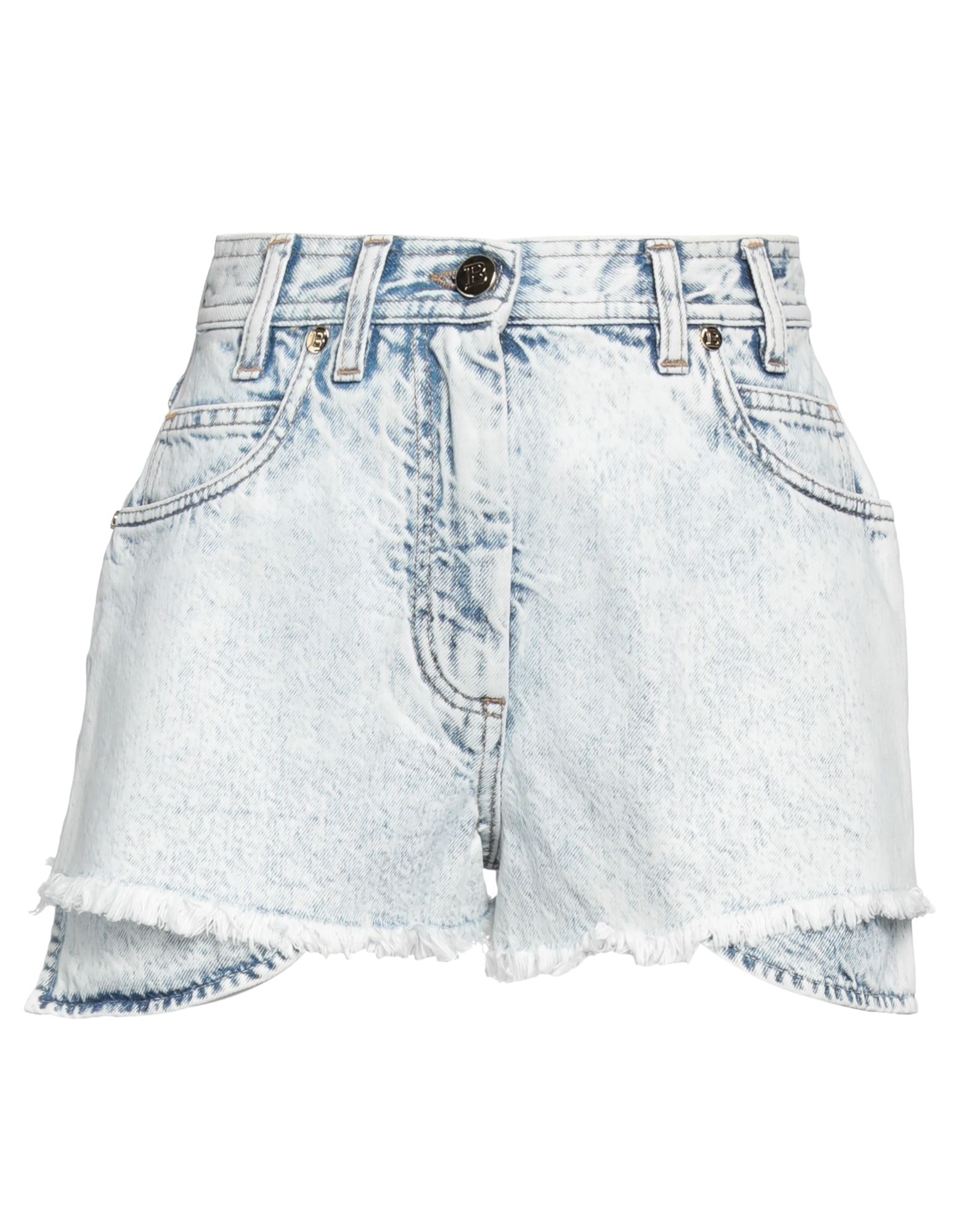 BALMAIN - Denim shorts