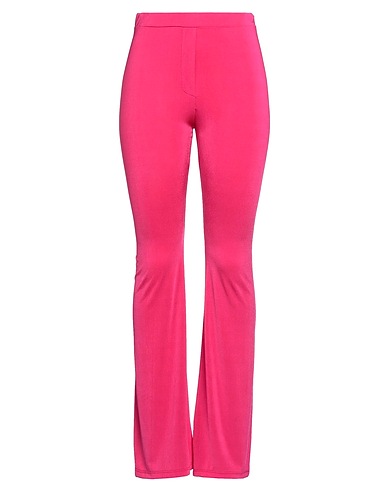 TENSIONE IN Casual trouser Fuchsia 92% Polyester, 8% Elastane