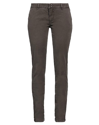 SUN 68 Casual pants Dark brown 98% Cotton, 2% Elastane