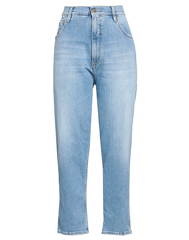 CYCLE Denim trousers Blue 98% Cotton, 2% Elastane