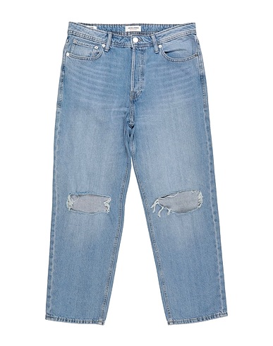 JACK & JONES Denim trousers Blue 100% Cotton