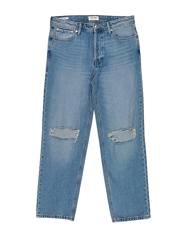 JACK & JONES Denim trousers Blue 100% Cotton