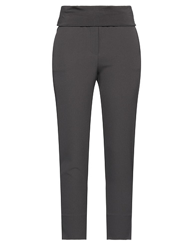 MANILA GRACE Casual trouser Lead 95% Polyester, 5% Elastane, Cotton