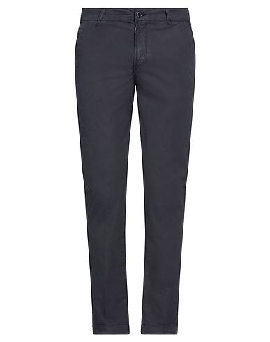 CAMOUFLAGE AR AND J. Casual pants Midnight blue 72% Lycra®, 24% Cotton, 4% Elastane