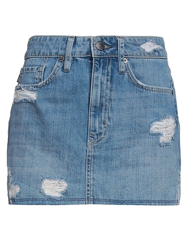 SUPERDRY Denim skirt Blue 100% Cotton