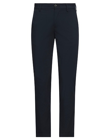 CAMOUFLAGE AR AND J. Casual trouser Midnight blue 62% Cotton, 35% Nylon, 3% Elastane