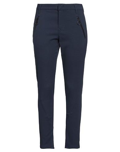 DAWN Casual trouser Navy blue 72% Viscose, 24% Nylon, 4% Elastane