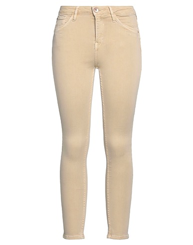 GARCIA Denim trousers Sand 91% Cotton, 6% Polyester, 3% Elastane