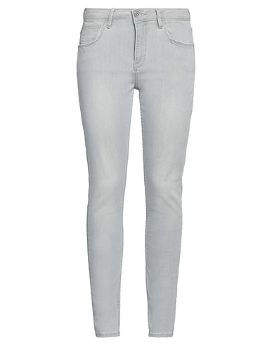 GARCIA Denim trousers Grey 78% Cotton, 20% Ceramic Polyester Thread, 2% Elastane