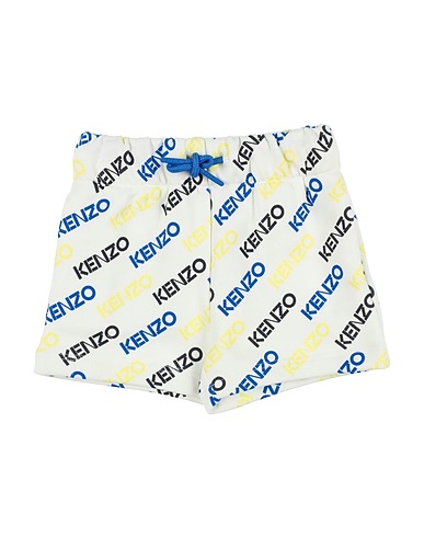 KENZO KIDS Shorts & Bermuda White 100% Cotton