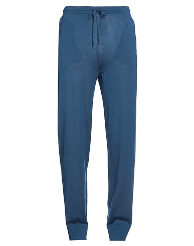 DRIES VAN NOTEN Casual trouser Blue 100% Merino Wool
