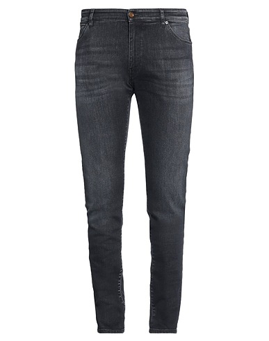 PT Torino Denim trousers Black 81% Cotton, 11% Lyocell, 6% Elastomultiester, 2% Elastane
