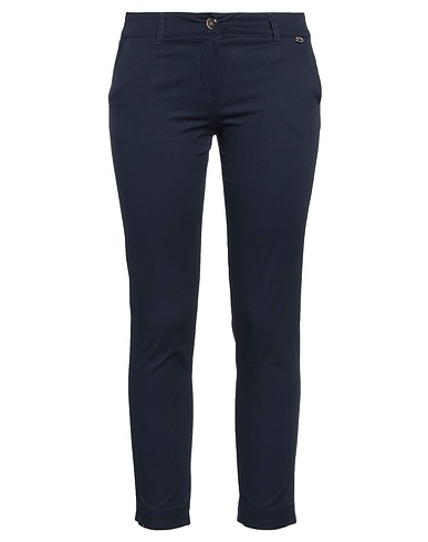 VERYSIMPLE Casual pants Navy 98% Cotton, 2% Elastane