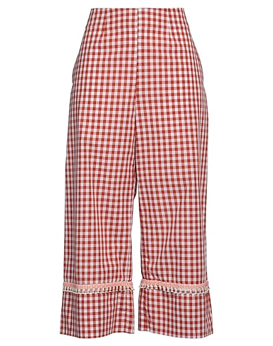 ROSÉ A POIS Pantalone Ruggine 100% Cotone