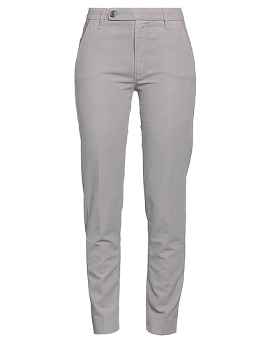 TRUE NYC® Casual pants Grey 96% Cotton, 3% Polyester, 1% Elastane