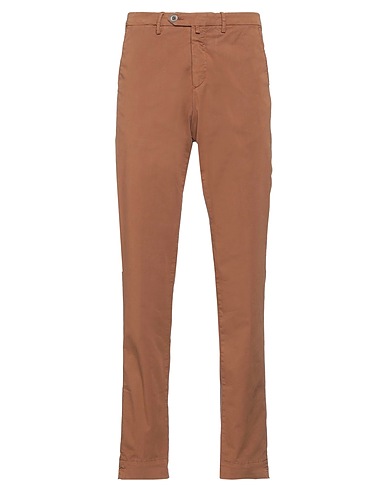 B SETTECENTO Chinos Marrone 67% Cotone, 30% Poliestere, 3% Elastan