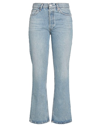 AGOLDE Denim trousers Blue 100% Organic cotton