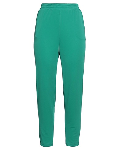 SEVENTY VENEZIA Casual trouser Green 94% Polyester, 6% Elastane