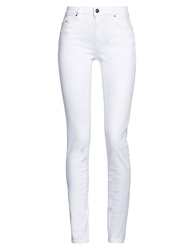 TRAMAROSSA Pantaloni jeans Bianco 92% Cotone, 6% Poliestere, 2% Elastan