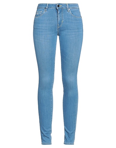 TRAMAROSSA Denim trousers Blue 93% Cotton, 5% Polyester, 2% Elastane