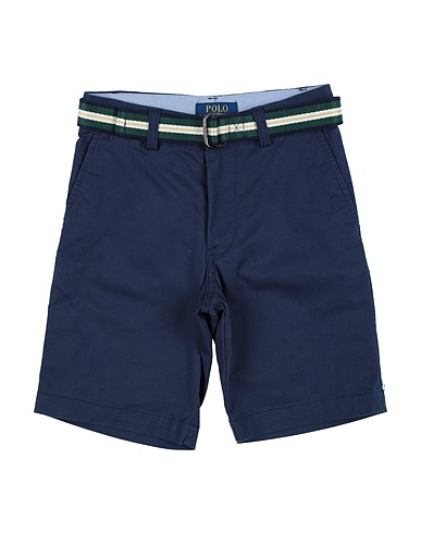 POLO RALPH LAUREN Shorts & Bermuda Straight Fit Flex Abrasion Twill Short
 Blu notte 98% Cotone, 2% Elastan