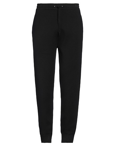 SANDRO Pantalone Nero 64% Viscosa, 26% Poliestere, 9% Poliammide, 1% Elastan