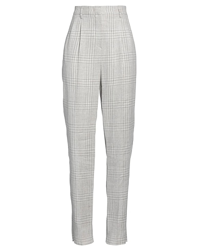 EMPORIO ARMANI Casual trouser Light grey 60% Wool, 40% Virgin Wool