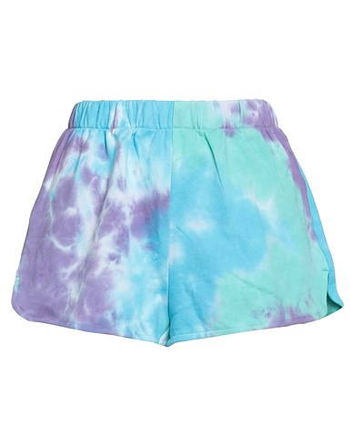 WEILI ZHENG Shorts & Bermuda Azure 100% Cotton