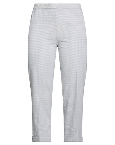 T-JACKET by TONELLO Casual trouser Light grey 71% Virgin Wool, 28% Polyester, 1% Elastane