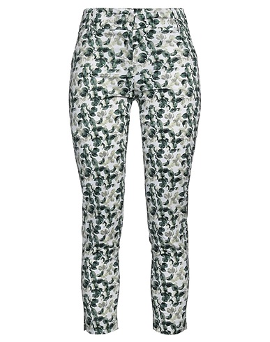 IL' YA Casual trouser Sage green 95% Cotton, 5% Rubber