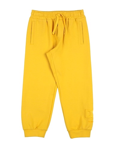 DOLCE&GABBANA Casual trouser Yellow 95% Cotton, 5% Elastane, Polyurethane