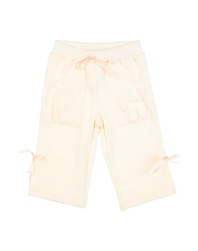 KI6? WHO ARE YOU? Casual trouser Cream 95% Cotton, 5% Polyamide