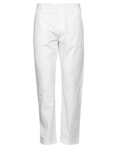 DEPARTMENT 5 Casual trouser Ivory 100% Cotton