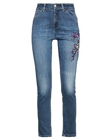 MARANI Denim trousers Blue 92% Cotton, 6% Polyester, 2% Elastane