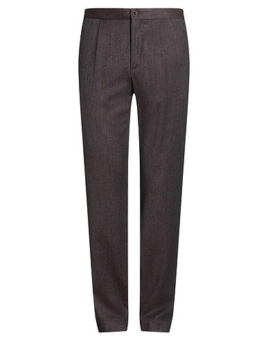 INCOTEX Casual trouser 1951 BY SLOWEAR Burgundy 100% Virgin Wool