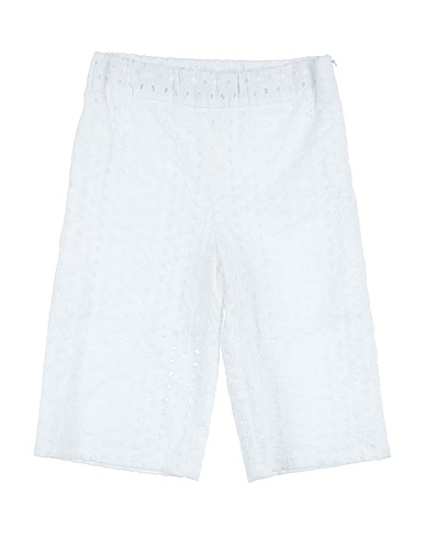 SPECIAL DAY Casual trouser White 100% Cotton